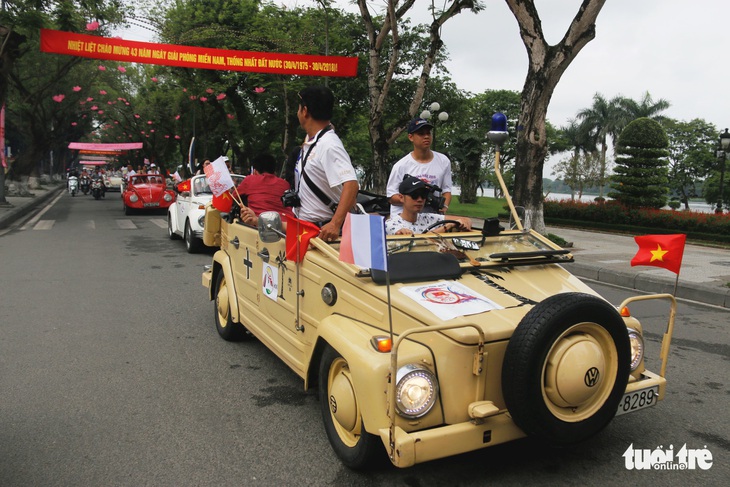 Mãn nhãn với đoàn xe cổ Volkswagen chào mừng Festival Huế 2018 - Ảnh 5.