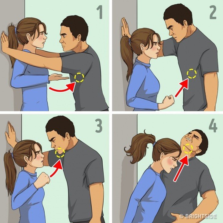 7 chiêu tự vệ đơn giản cho các nàng khỏi yêu râu xanh - Ảnh 9.