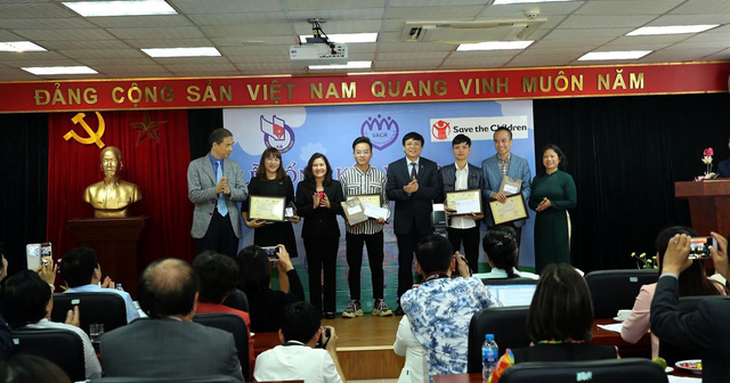 Báo Tuổi Trẻ đoạt giải nhất báo chí về trẻ em - Ảnh 1. Báo Tuổi Trẻ đoạt giải nhất báo chí về trẻ em - Ảnh 1.