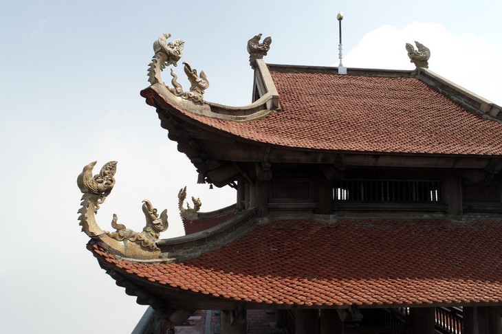 Cận cảnh những kiến trúc thời Trần được tái hiện trên đỉnh Fansipan - Ảnh 7. Cận cảnh những kiến trúc thời Trần được tái hiện trên đỉnh Fansipan - Ảnh 7.