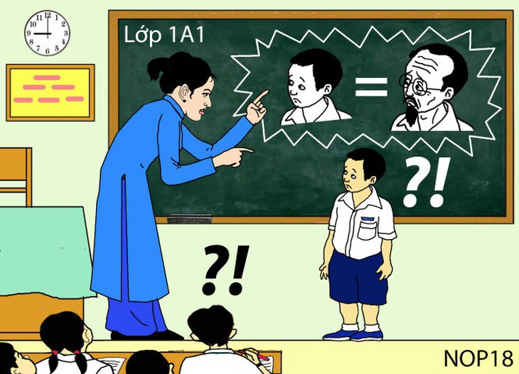 Cô nói lớp con nghịch như quỷ sứ, quỷ sứ là ai mẹ? - Ảnh 1. Cô nói lớp con nghịch như quỷ sứ, quỷ sứ là ai mẹ? - Ảnh 1.