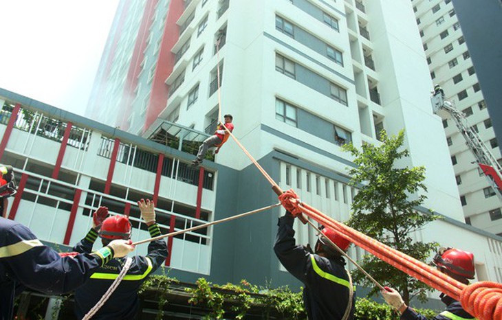 Đảm bảo công tác phòng cháy chữa cháy tại dự án chung cư - Ảnh 1.