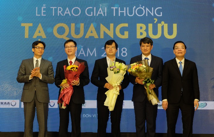 Vinh danh ba nhà khoa học đạt Giải thưởng Tạ Quang Bửu - Ảnh 1.