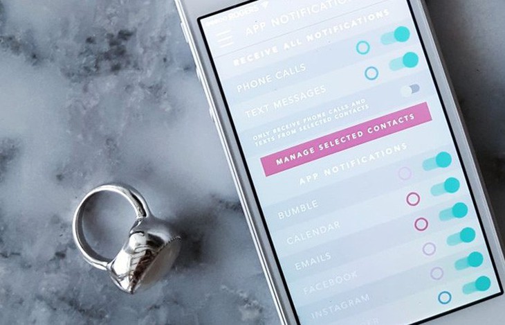Nhẫn thông minh có thể kết nối và quản lý smartphone - Ảnh 1.