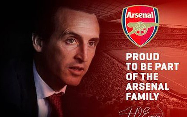 Arsenal bổ nhiệm HLV  Emery thay Wenger