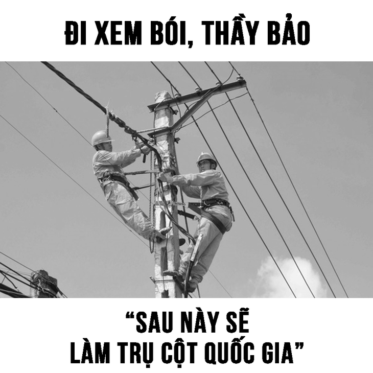 Bộ ảnh hài: Tương lai đúng như... lời thầy bói phán! - Ảnh 2.