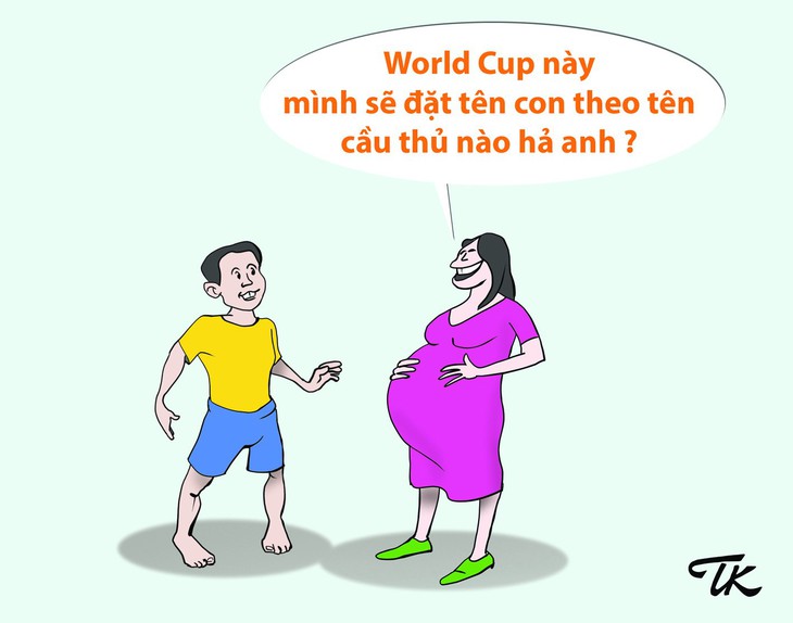 Hí họa mùa World cup: Người ấy và tôi anh chọn ai? - Ảnh 8.