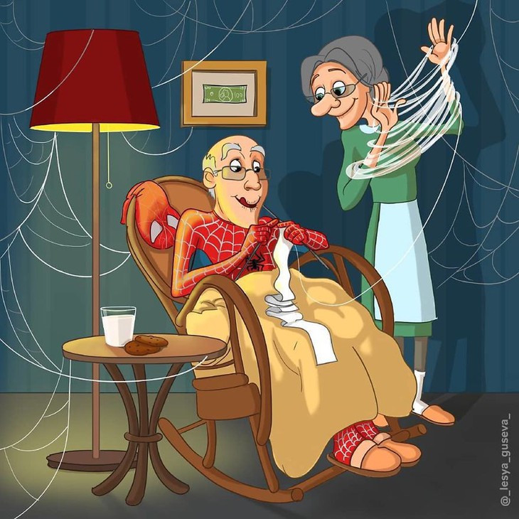 Những siêu anh hùng khi về già trông như thế nào? - Ảnh 1. Những siêu anh hùng khi về già trông như thế nào? - Ảnh 1.