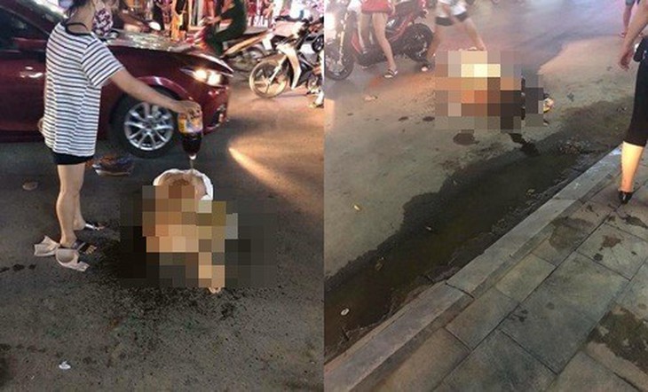 Khởi tố 3 bị can trong vụ cô gái bị lột đồ, xát ớt... - Ảnh 2. Khởi tố 3 bị can trong vụ cô gái bị lột đồ, xát ớt... - Ảnh 2.