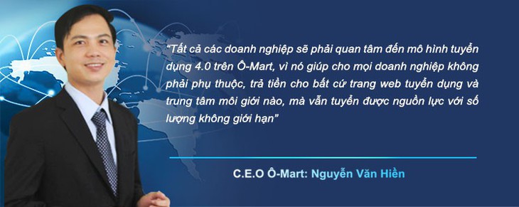 Mô hình tuyển dụng 4.0 của Ô-Mart dành cho doanh nghiệp - Ảnh 2. Mô hình tuyển dụng 4.0 của Ô-Mart dành cho doanh nghiệp - Ảnh 2.