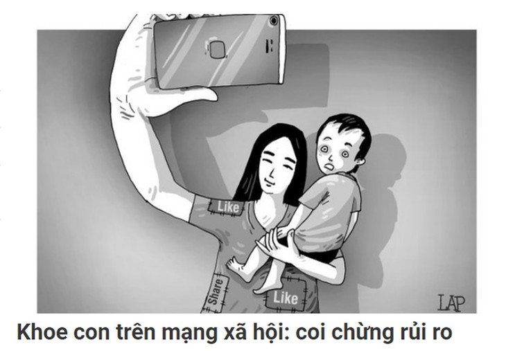 Khoe con trên mạng: Đừng tìm vui trên buồn phiền của trẻ! - Ảnh 1.