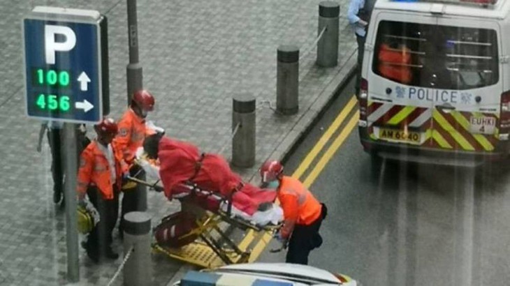 Nổ súng tại công viên ở Hong Kong, 4 người bị thương - Ảnh 1.