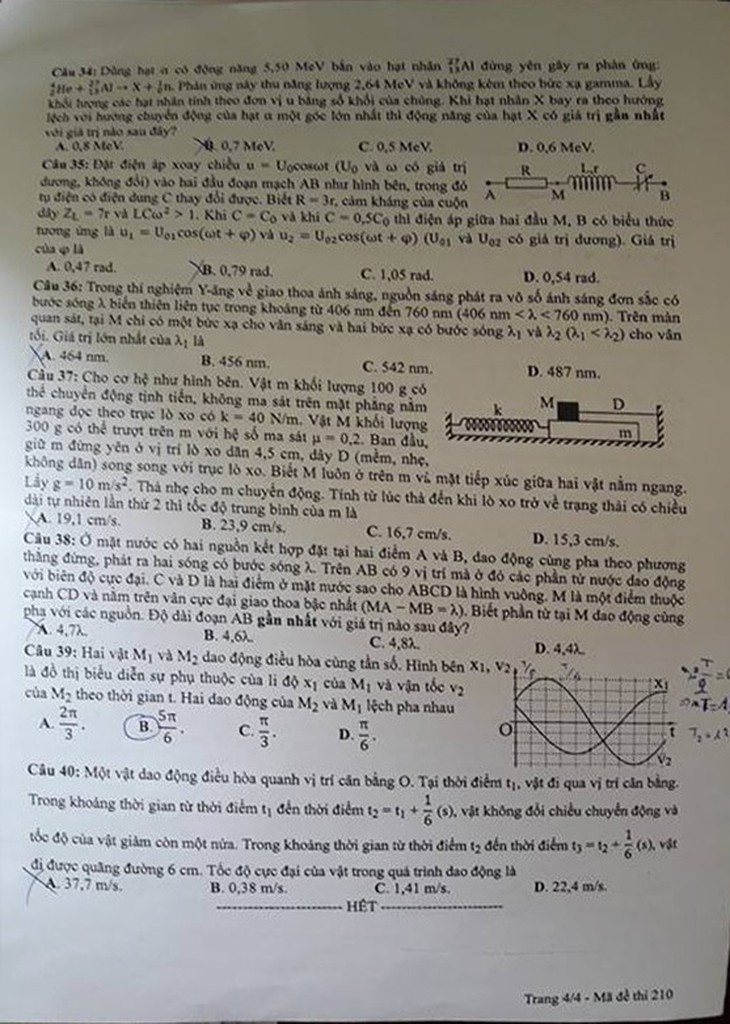 Xem đề vật lý THPT quốc gia: hỏi nhiều về điện, có kiến thức lớp 11 - Ảnh 4.