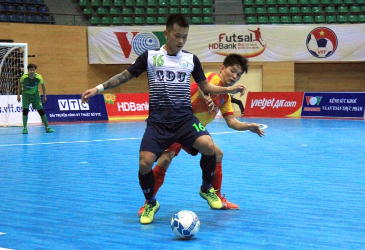 Hải Phương Nam vô địch lượt đi Giải futsal HDBank VĐQG  2018 - Ảnh 1.