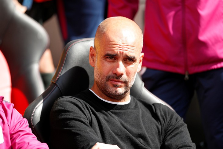 HLV Guardiola bị cấm chỉ đạo hai trận ở Champions League - Ảnh 1. HLV Guardiola bị cấm chỉ đạo hai trận ở Champions League - Ảnh 1.
