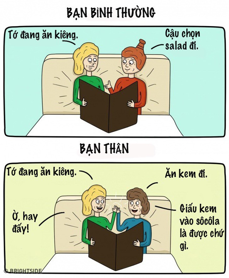 Bạn bình thường và bạn thân khác nhau thế nào? - Ảnh 10.