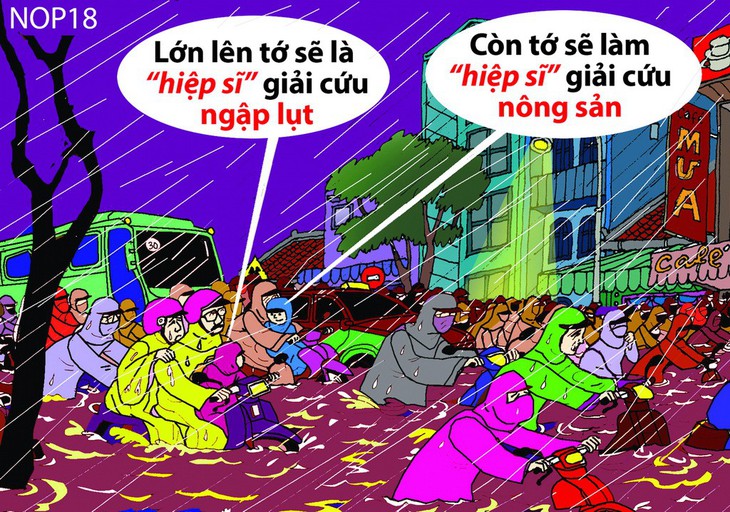 Hí họa: Đến hẹn lại... cứu - Ảnh 6.