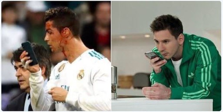 Messi và Ronaldo hẹn nhau tại sân bay sau khi bị loại - Ảnh 4.