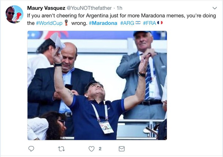 Maradona và cảm xúc của cậu bé vàng suốt hành trình World Cup - Ảnh 11.