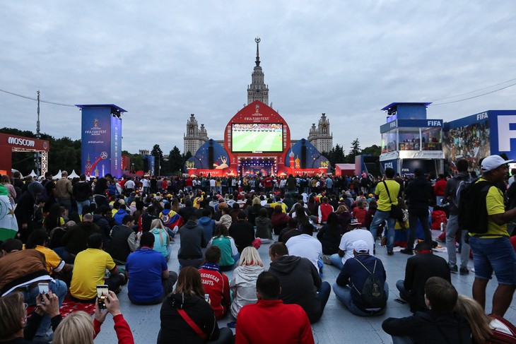 Muôn màu Fan Fest của World Cup 2018 - Ảnh 1.