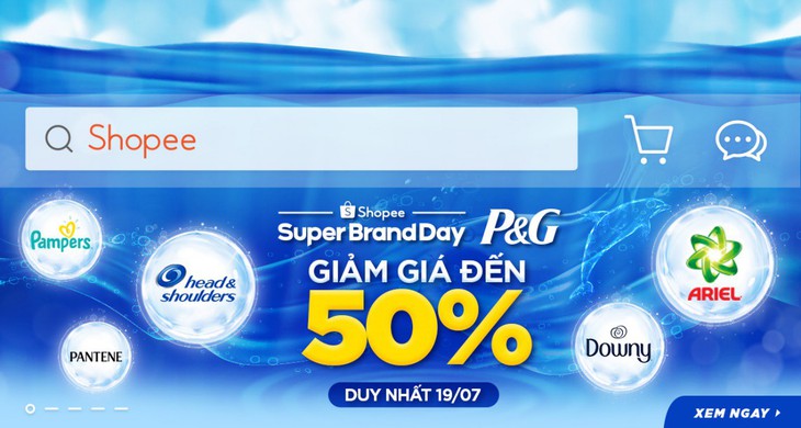 Cơ hội mua sản phẩm P&G giảm giá đến 50% trên Shopee - Ảnh 1.