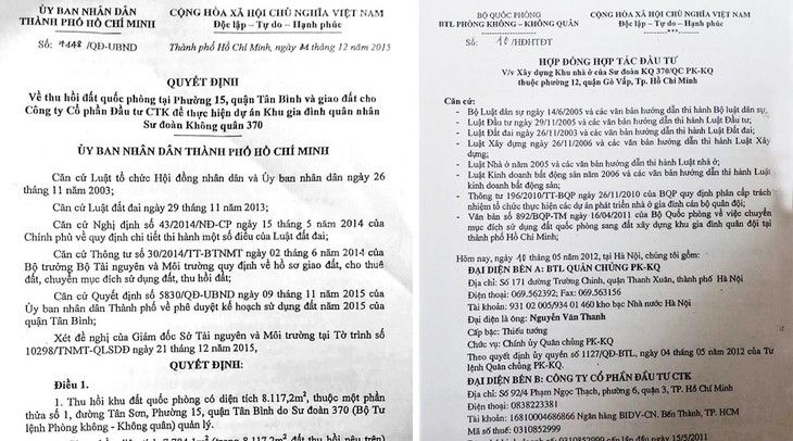 Công ty CTK được phê duyệt đầu tư đất quốc phòng Tân Sơn Nhất ra sao? - Ảnh 2.