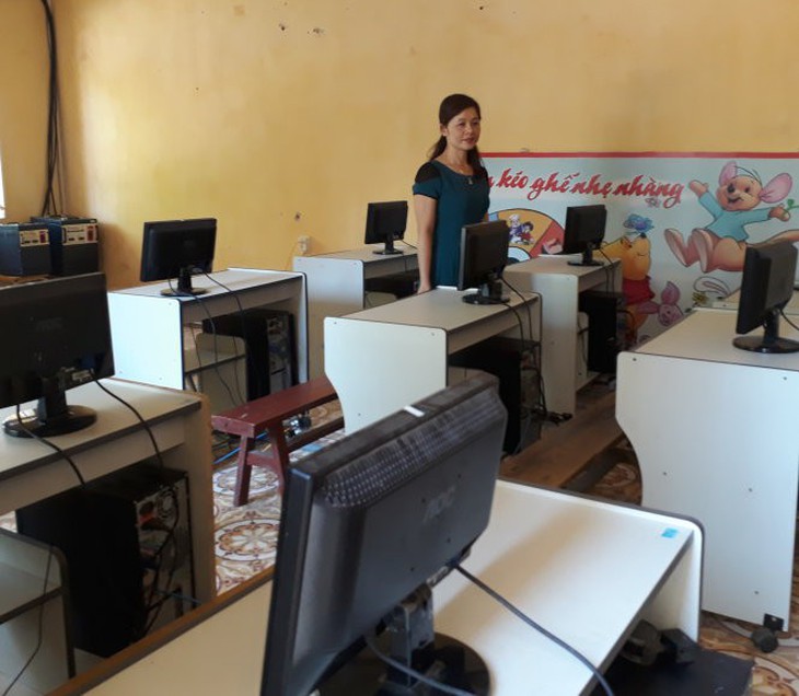 Phòng máy tính bỏ không vì thiếu giáo viên tin học - Ảnh 1. Phòng máy tính bỏ không vì thiếu giáo viên tin học - Ảnh 1.