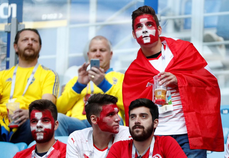 Thụy Điển - Thụy Sĩ 1-0: Sau 24 năm Thụy Điển lại vào tứ kết World Cup - Ảnh 1.