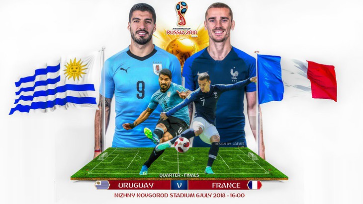 Sốc: Pháp lép vế trong các lần đối đầu với Uruguay - Ảnh 1. Sốc: Pháp lép vế trong các lần đối đầu với Uruguay - Ảnh 1.