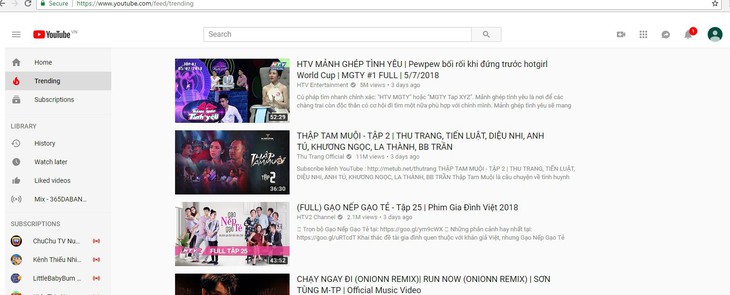 YouTube, Facebook gỡ bỏ gần 8.000 clip, đường link vi phạm