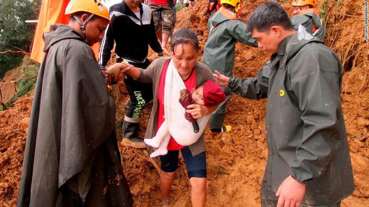 Siêu bão Mangkhut càn quét Trung Quốc - Ảnh 2.