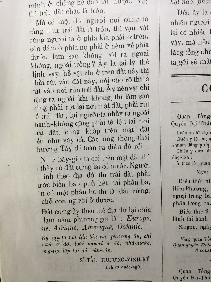 Người có công đầu với chữ quốc ngữ - kỳ 4: Nhà báo Trương Vĩnh Ký - Ảnh 4.