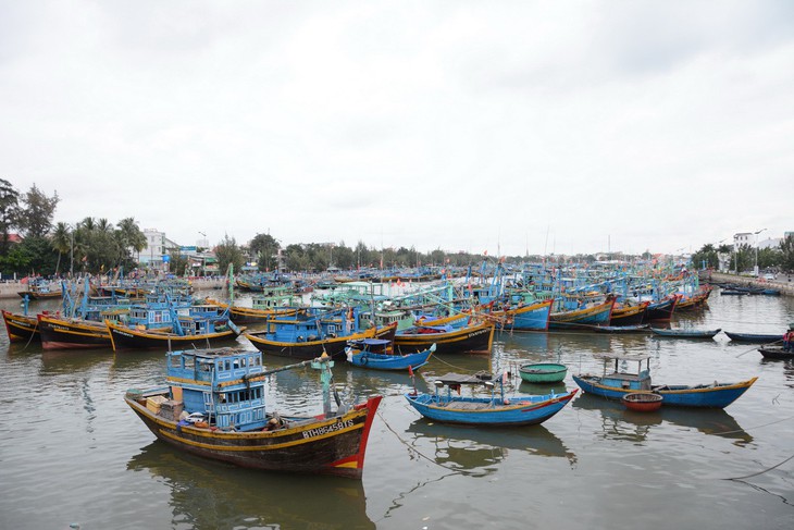 Bão gây gió giật cấp 10, cấm tàu thuyền ra khơi - Ảnh 1.