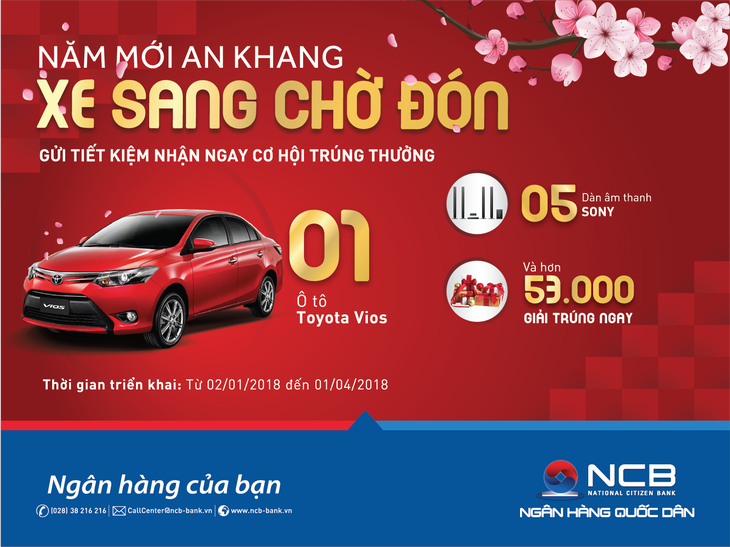 NCB triển khai chương trình khuyến mại Tết - Ảnh 1.