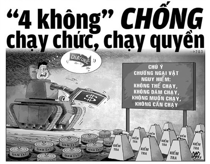 Chống chạy chức, chạy quyền: Trên có nghiêm, dưới mới sạch - Ảnh 1.