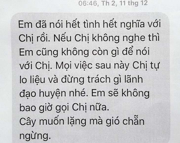 Can thiệp đấu thầu, chủ tịch huyện dọa không nghe đừng trách - Ảnh 2.