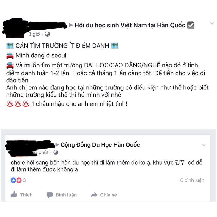 Du học Hàn Quốc để kiếm tiền trả nợ, làm giàu? - Ảnh 2.