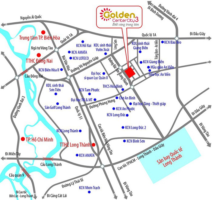 Golden Center City 3: Tâm điểm đầu tư đất nền Đồng Nai - Ảnh 2.