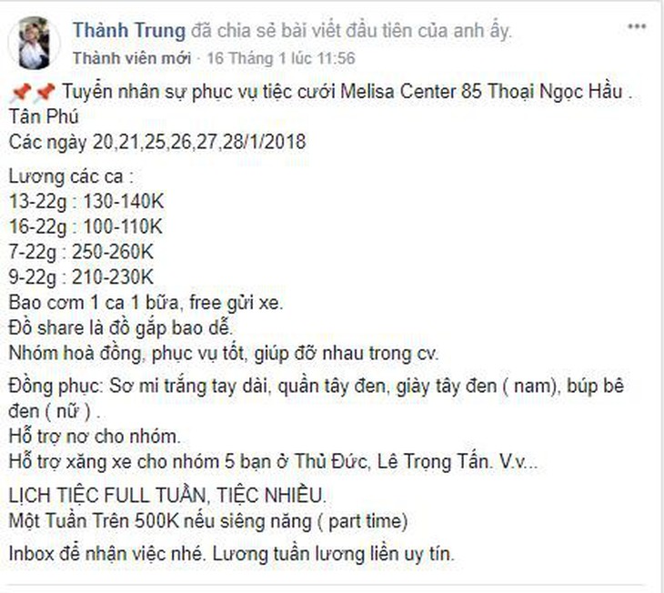 Sinh viên làm thêm kiếm chục triệu trước khi nghỉ Tết - Ảnh 3.