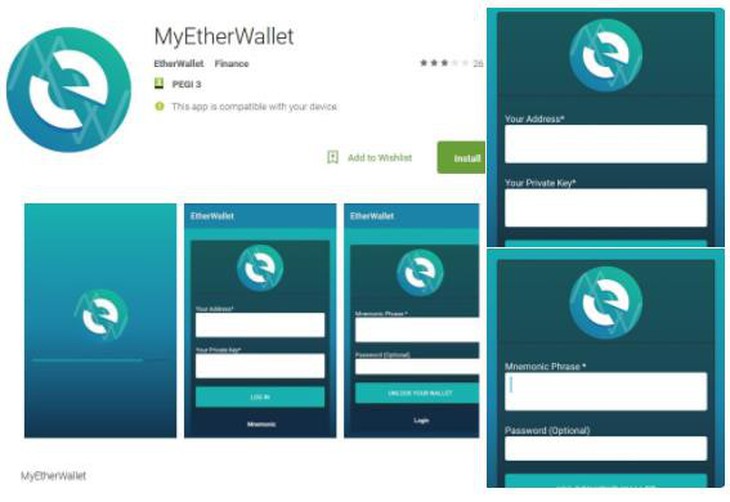 Hacker tạo app giả để trộm tiền điện tử Ethereum - Ảnh 1.