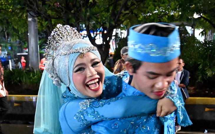 Indonesia làm đám cưới tập thể mừng năm mới 2019
