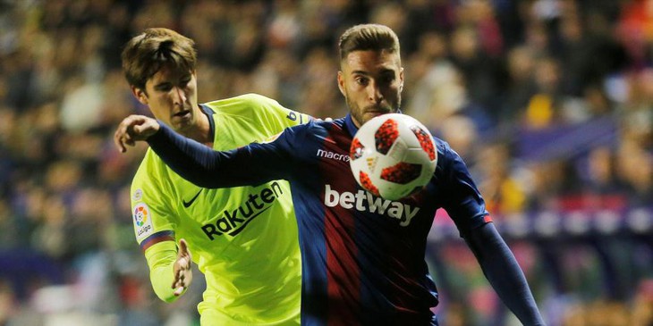 Levante bất ngờ đánh bại Barcelona tại Cúp nhà vua  - Ảnh 3.