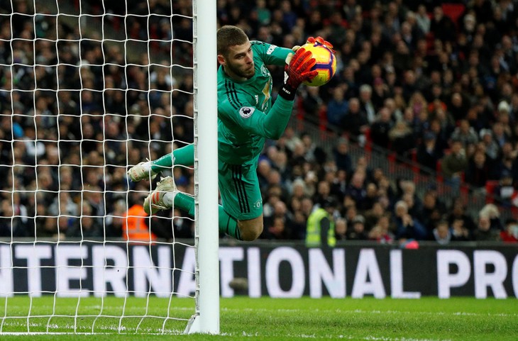 Tottenham thua MU trong trận cầu De Gea có đến 11 pha cứu thua - Ảnh 1.