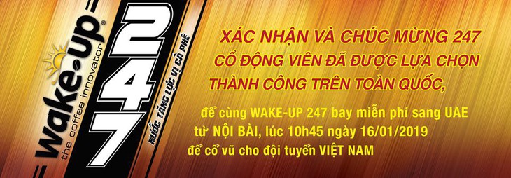 Thêm 247 cổ động viên sang UAE tiếp lửa đội tuyển Việt Nam - Ảnh 1.