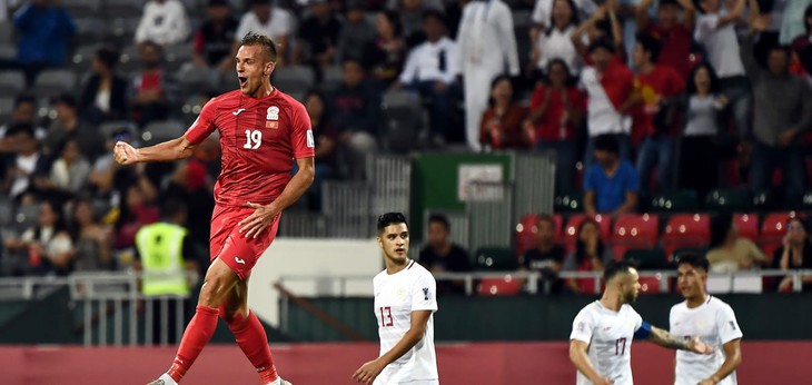 Thắng Philippines 3-1, Kyrgyzstan gây áp lực lên Việt Nam - Ảnh 1.