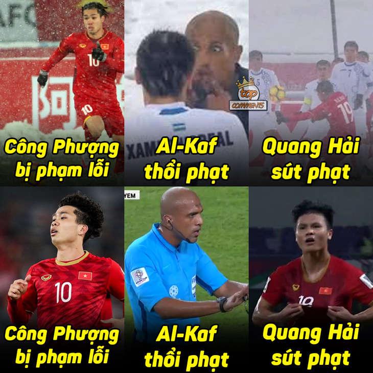 Cổ động viên Việt tặng trọng tài Oman dầu gội đầu và mời... ăn bún mắm - Ảnh 5. Cổ động viên Việt tặng trọng tài Oman dầu gội đầu và mời... ăn bún mắm - Ảnh 5.