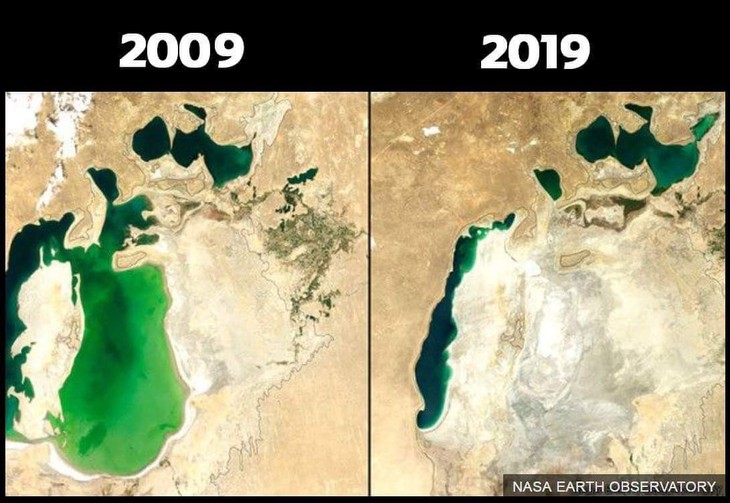 #10yearschallenge: Thiên nhiên đã mất đi thế nào trong 10 năm qua? - Ảnh 6.