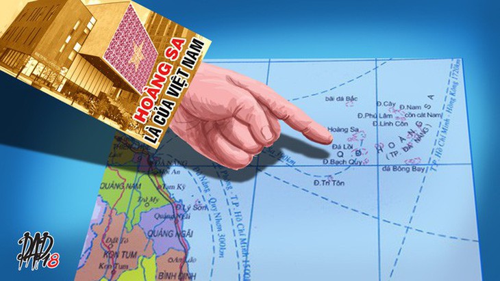 Khắc khoải Hoàng Sa - Ảnh 1. Khắc khoải Hoàng Sa - Ảnh 1.