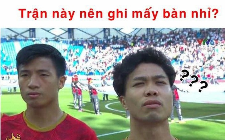 Chế ảnh Công Phượng, Văn Lâm, dân mạng liên tục ‘Trời ơi tin được không’