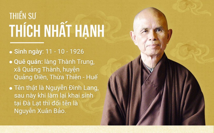 Thiền sư Thích Nhất Hạnh viên tịch